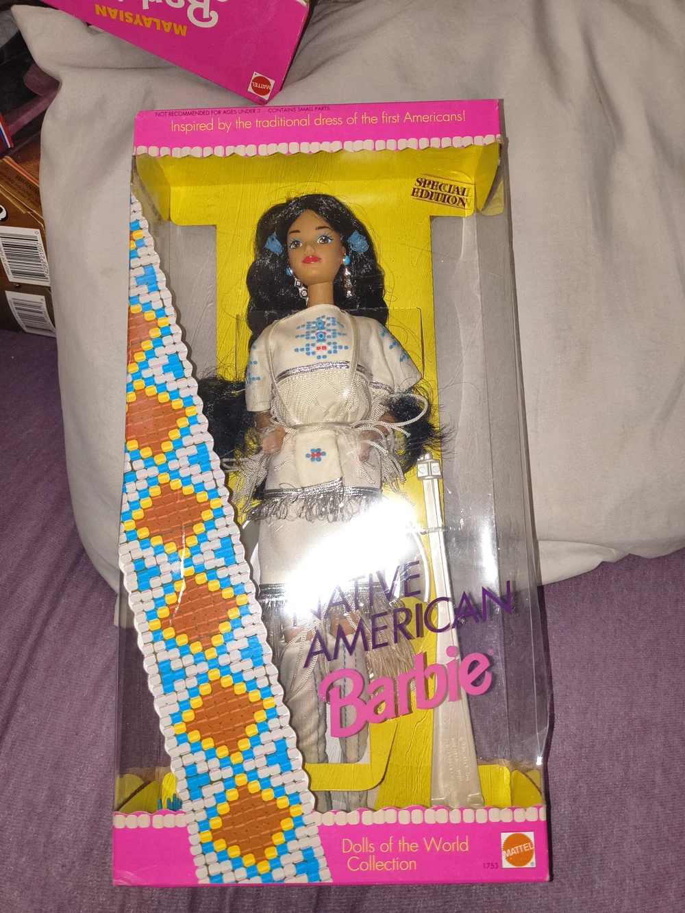 Barbie Special Edition Doll in Cream Outfit with Blue Accents